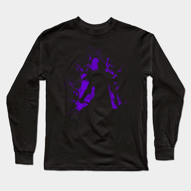 Abyss Splatter V2 Long Sleeve T-Shirt by Fabricated_Abyss